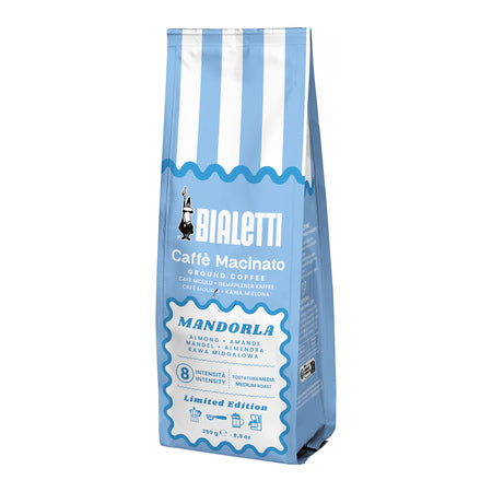 Bialetti Perfetto Moka Caffe Macianto Mandorla Ground Coffee 250g