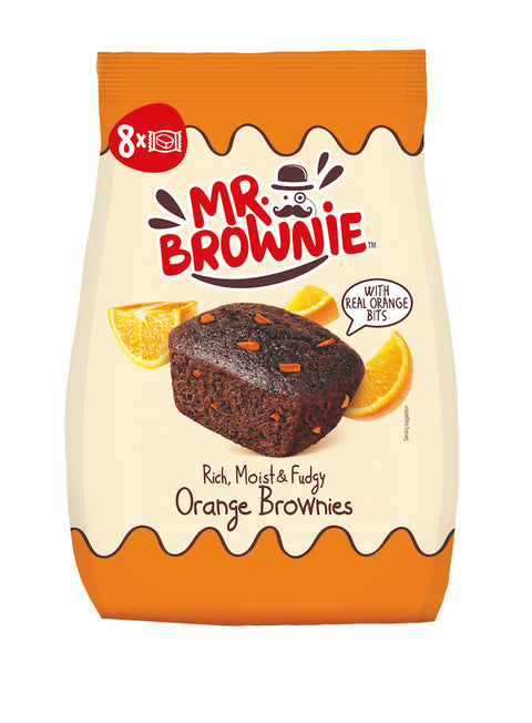 Mr. Brownie Orange with Orange Bits Brownies Cake 200g
