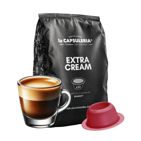 La Capsuleria Extra Cream Coffee Capsules - 16 Capsules