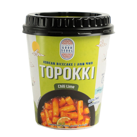 Topokki Korean Rice Cake Chili Lime 113g