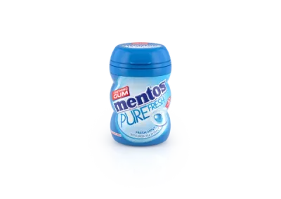 Mentos Sugar free Pure Fresh Mint Gum - 10 Pieces
