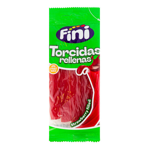 Fini Jelly Torcidas Rellenas Strawberry Candy 85g
