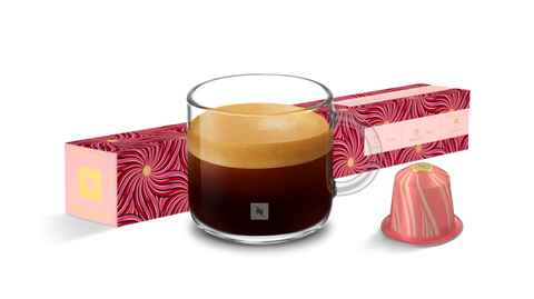 Nespresso Sweet Almond and Hibiscus Capsules - 10 Capsules