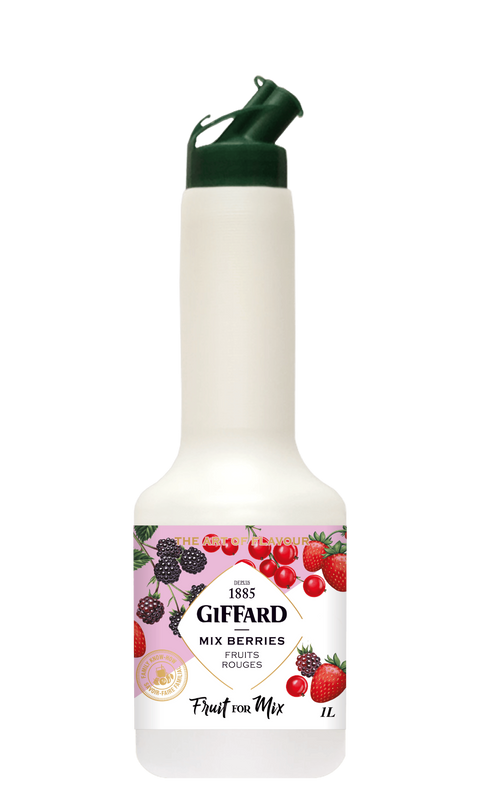 Giffard Mix Berries Puree Syrup 1L
