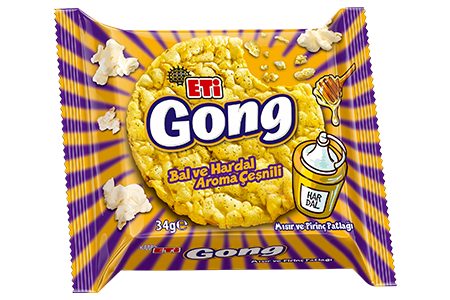 Eti Gong Honey and Mustard Rice Cake 34g