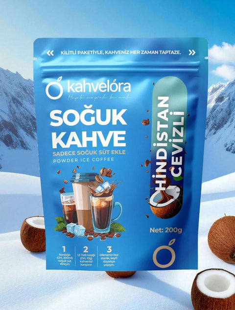 Kahvelora Coconut Powder Ice Coffee 200g