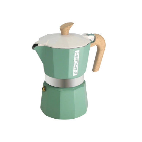 Pedrini Aluminum 	Moka Pot 6 Cup