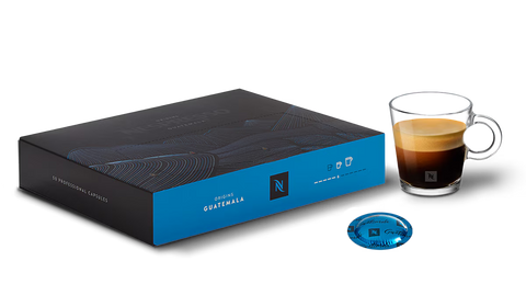 Nespresso Professional Guatemal Capsules - 50 Capsules - For Professional Machines