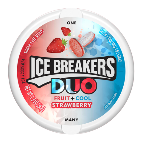 Ice Breakers  Duo Fruit + Cool Strawberry 36g