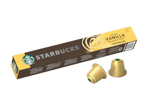 Starbucks Creamy Vanilla Flavoured Coffee Capsules - 10 Capsules