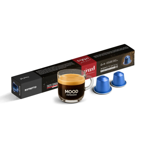 Mood Espresso Ristretto Coffee Capsules - 10 Capsules