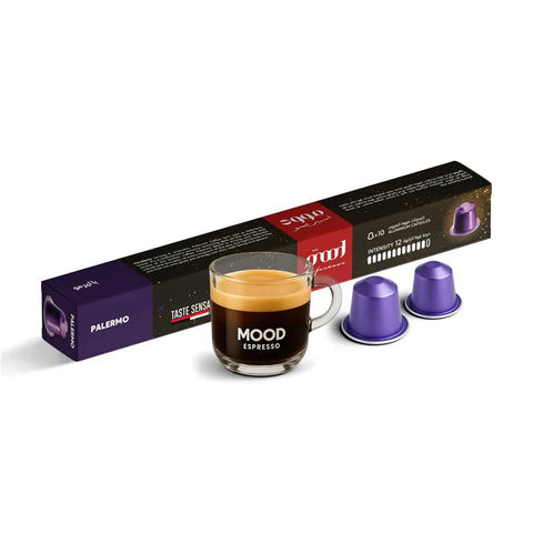 Mood Espresso Palermo Coffee Capsules - 10 Capsules