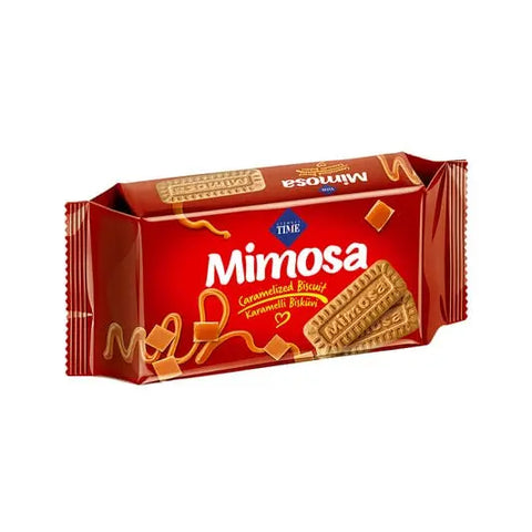 Cizmeci Time Mimosa Mimosa Caramel Biscuits 128g - CAFELAX