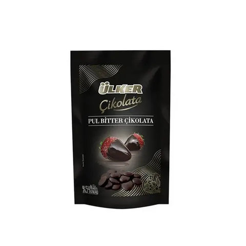 Ülker 54% Dark Chocolate Flakes 100g