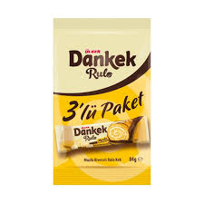 Ülker Dankek Banana Roll Cake 84g