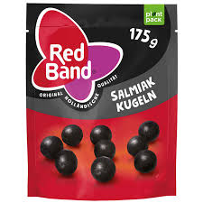 Red Band Salmiak Balls Candy 175g