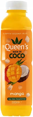 Queen Nata De Coco Mango Drink 500ml