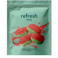 Refresh Pops Freeze Dried Candy 30 g - CAFELAX