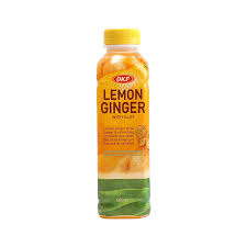 OKF Lemon Ginger With Aloe 500ml - CAFELAX