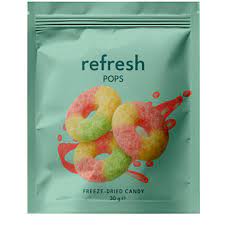 Refresh Pops Freeze Dried Candy 30 g - CAFELAX