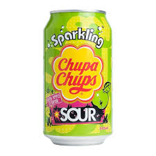 Chupa Chups Green Apple Sparkling 345ml - CAFELAX