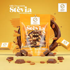 Zero Guilt Stevia Chocolate With Almond No Add Sugar 500g