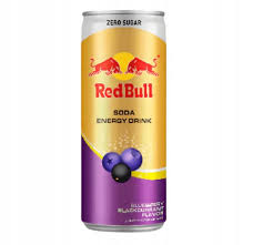 Red Bull Blackcurrant Soda Energy Drink 250ml