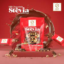 Zero Stevia Mini Chocolate With Cashew No Add Sugar 500g