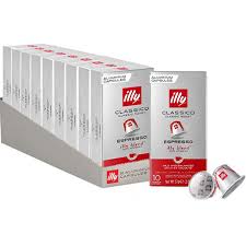 “BB: 16-5-2025” illy Espresso Classico Coffee Capsules - 10*10 = 100 capsules)