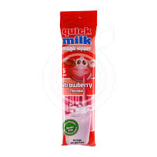 Quick Milk Magic Sipper Strawberry Flavour 5 Pcs