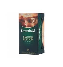 Greenfield English Edition Black Tea 25 Pieces