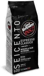 Caffè Vergnano 600 Classico Whole Beans Coffee 1 Kg
