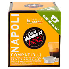Caffè Vergnano Napoli Modo Mio Compatible - 16 Capsules
