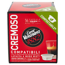 Caffè Vergnano Cremoso Modo Mio Compatible - 16 Capsules
