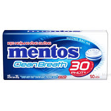 Mentos Clean Breath Sugar Free Gum 35g