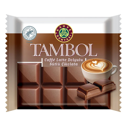 Kahve Dunyasi Tambol Caffe Latte Chocolate 77g