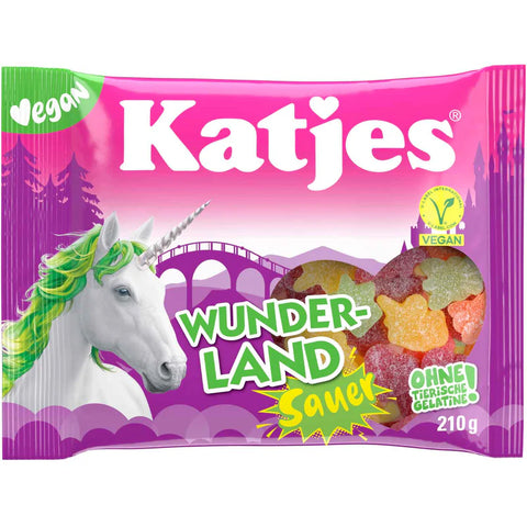 Katjes Wunder Land Sauer Candy 210g