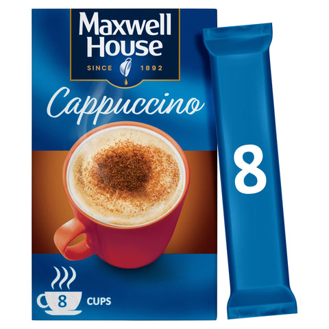 Maxwell House Cappuccino Instant Coffee - 8 Cups