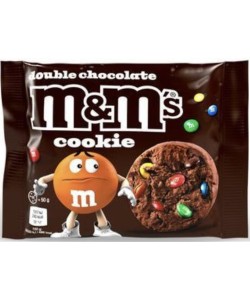 M&M's Cookies Double chocolate 50g