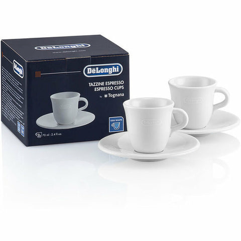 Delonghi Espresso Cups 2x70ml