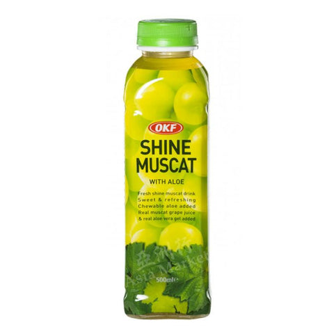 OKF Shine Muscat With Aloe 500ml - CAFELAX