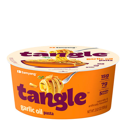 Samyang Tangle Garlic Oil Noodles Plate 100g