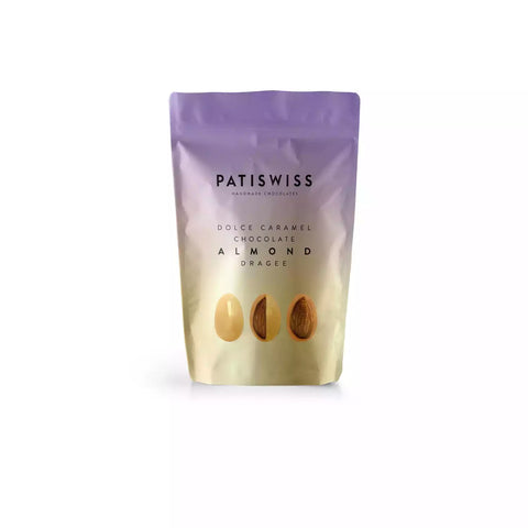 Patiswiss Dolce Caramel Chocolate Almond Dragee 80g