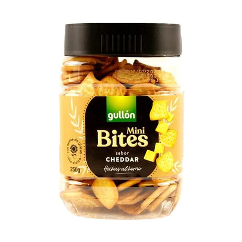 Gullón Cheddar Crackers 250g - CAFELAX