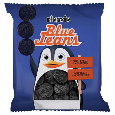 Pingvin Blue Jeans Licorice Candy 250g‏