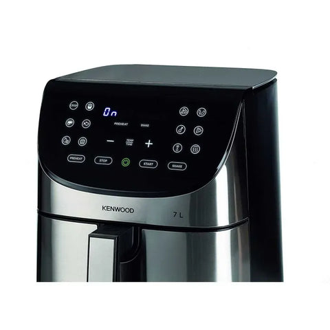 Kenwood Digital Air Fryer, 7 Liter, 1800 Watt, Black Silver - HFM80.000SS - 2 Years Warranty