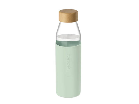 Nespresso Reusable Glass Bottle - Green - CAFELAX