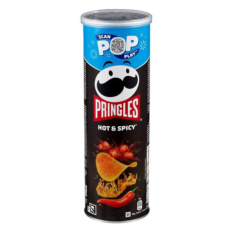 Pringles Hot & Spicy Chips 165g