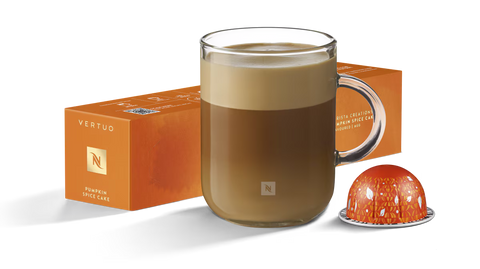 Nespresso Vertuo Pumpkin Spice Cake Coffee Capsules - 10 Capsules