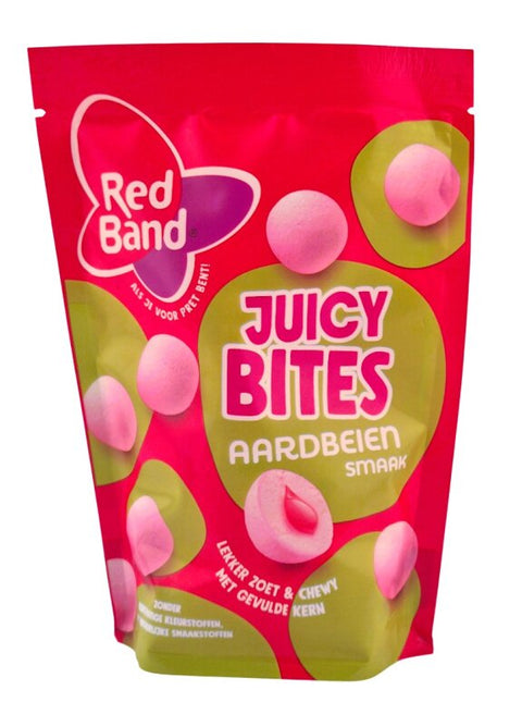Red Band Juicy Bites Strawberry Flavor 145g